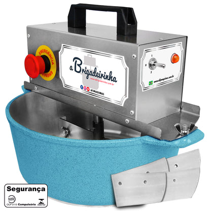 Panela para mexer doces 28 cm - Modelo Platinum