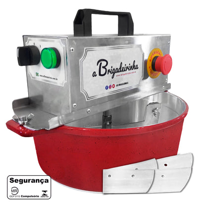 Panela para mexer doces 28 cm - Modelo Silver