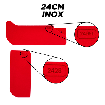 Silicone para Novo raspador - 24 cm à 36 cm