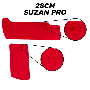 Silicone para panelas de mexer doces Suzan Pro - 28cm Alumínio