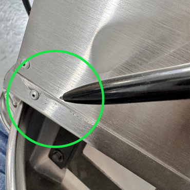 [Defeitos estéticos Nº47] Panela para mexer doces em aço INOX 28 CM - Modelo Platinum