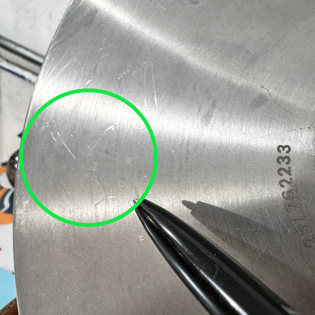 [Defeitos estéticos Nº47] Panela para mexer doces em aço INOX 28 CM - Modelo Platinum