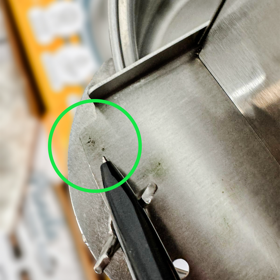 [Defeitos estéticos Nº49] Panela para mexer doces em aço INOX 28 CM - Modelo Platinum