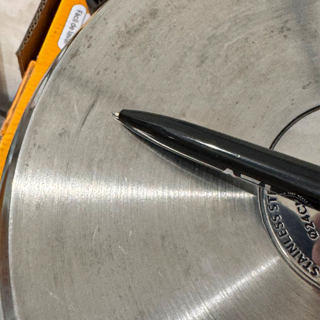 [Defeitos estéticos Nº61] Panela para Mexer Doces Suzan Pro Inox 24cm