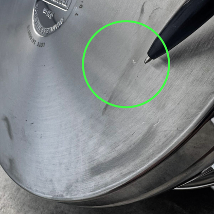 [Descontos estéticos N°84] Panela para mexer doces - INOX 28 cm - Titanium Premium