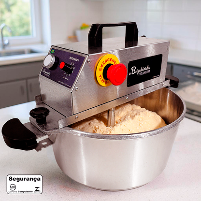 Panela para mexer salgados e doces 32 cm Titanium