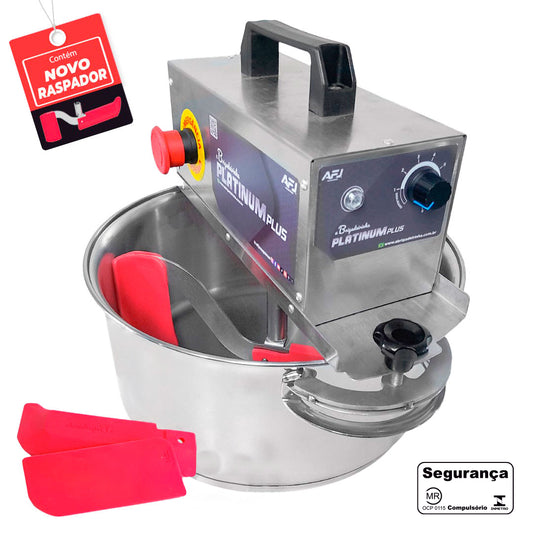 Panela para mexer doces - INOX 28 cm - Platinum PLUS
