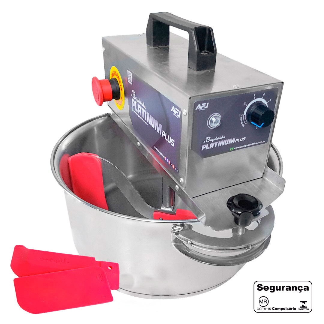 Panela para mexer doces - INOX 28 cm - Platinum PLUS – A Brigadeirinha