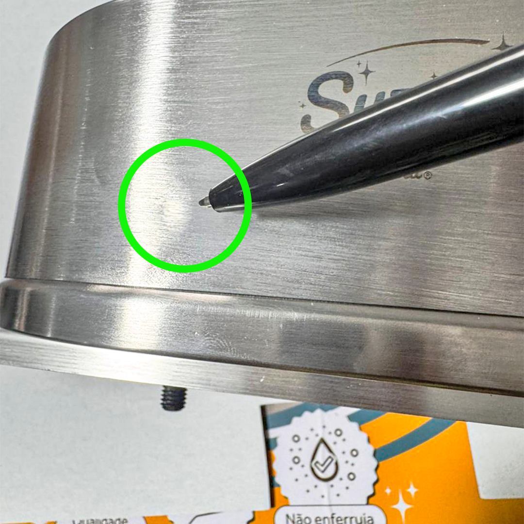 [Defeitos estéticos Nº29] Panela para Mexer Doces Suzan Pro Inox 24cm