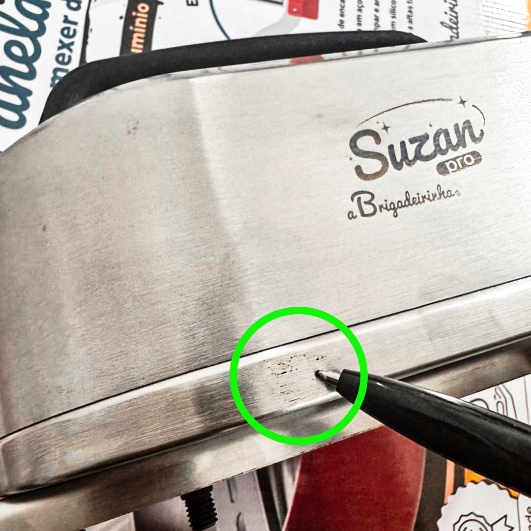 [Defeitos estéticos Nº19] Panela para Mexer Doces Suzan Pro Inox 24cm