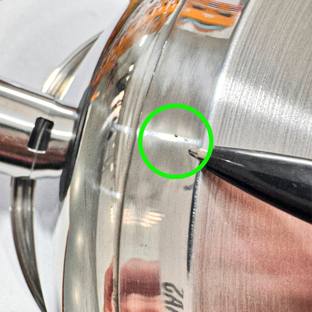 [Defeitos estéticos Nº33] Panela para Mexer Doces Suzan Pro Inox 24cm