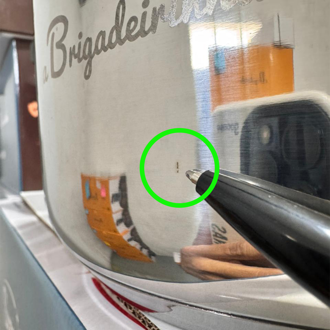 [Defeitos estéticos Nº37] Panela para Mexer Doces Suzan Pro Inox 24cm