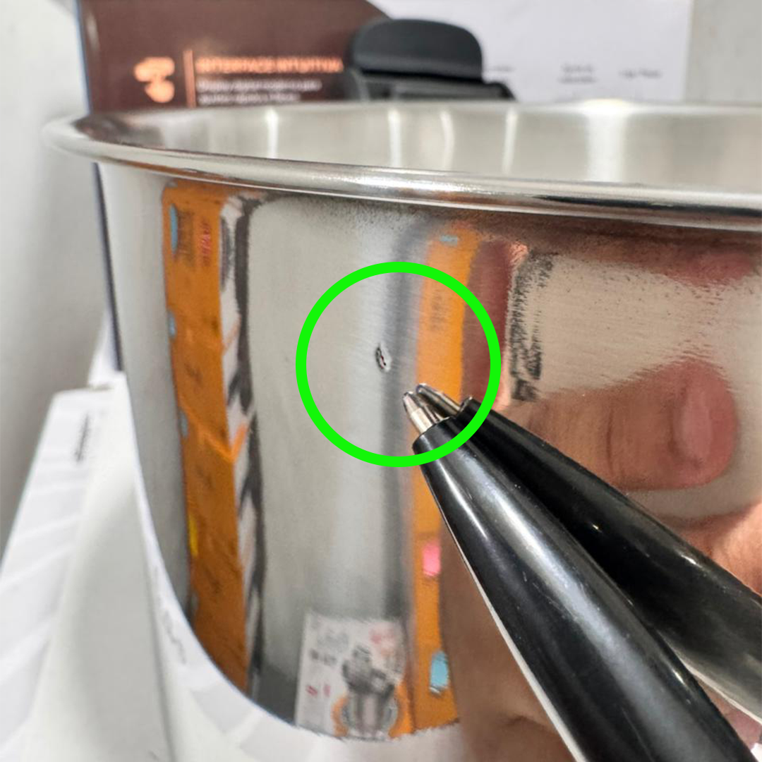 [Defeitos estéticos Nº37] Panela para Mexer Doces Suzan Pro Inox 24cm