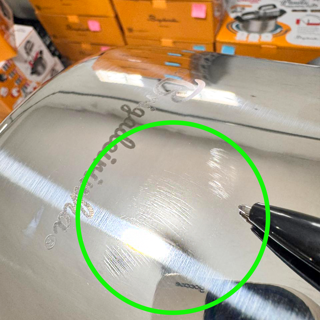 [Defeitos estéticos Nº38] Panela para Mexer Doces Suzan Pro Inox 24cm