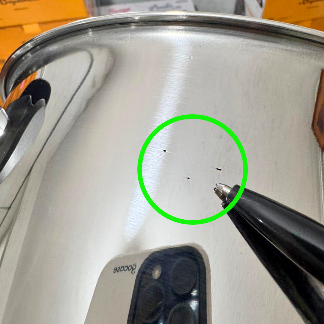 [Defeitos estéticos Nº38] Panela para Mexer Doces Suzan Pro Inox 24cm