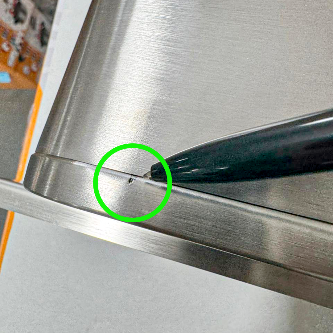 [Defeitos estéticos Nº39] Panela para Mexer Doces Suzan Pro Inox 24cm