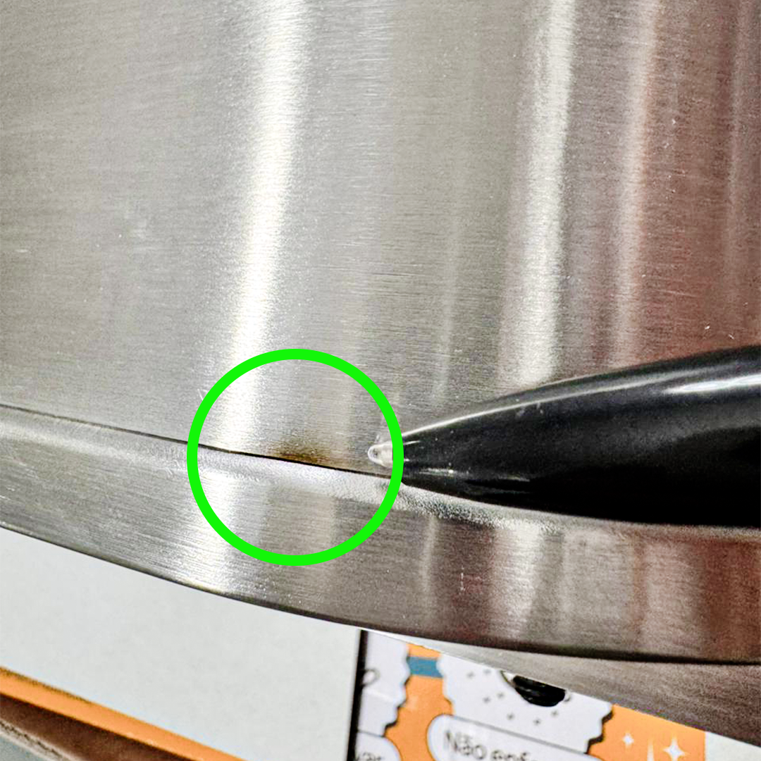 [Defeitos estéticos Nº39] Panela para Mexer Doces Suzan Pro Inox 24cm