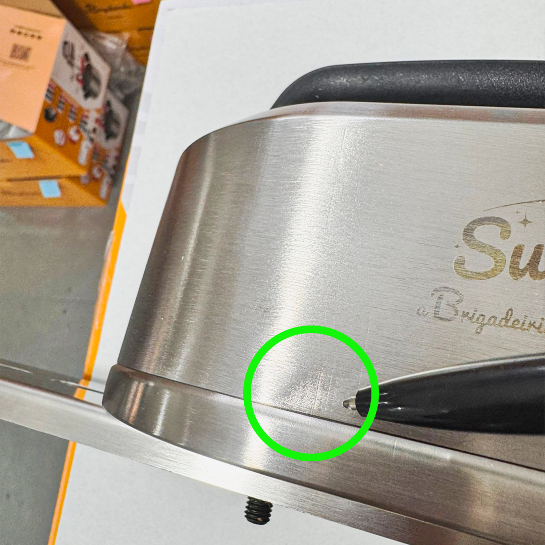 [Defeitos estéticos Nº40] Panela para Mexer Doces Suzan Pro Inox 24cm