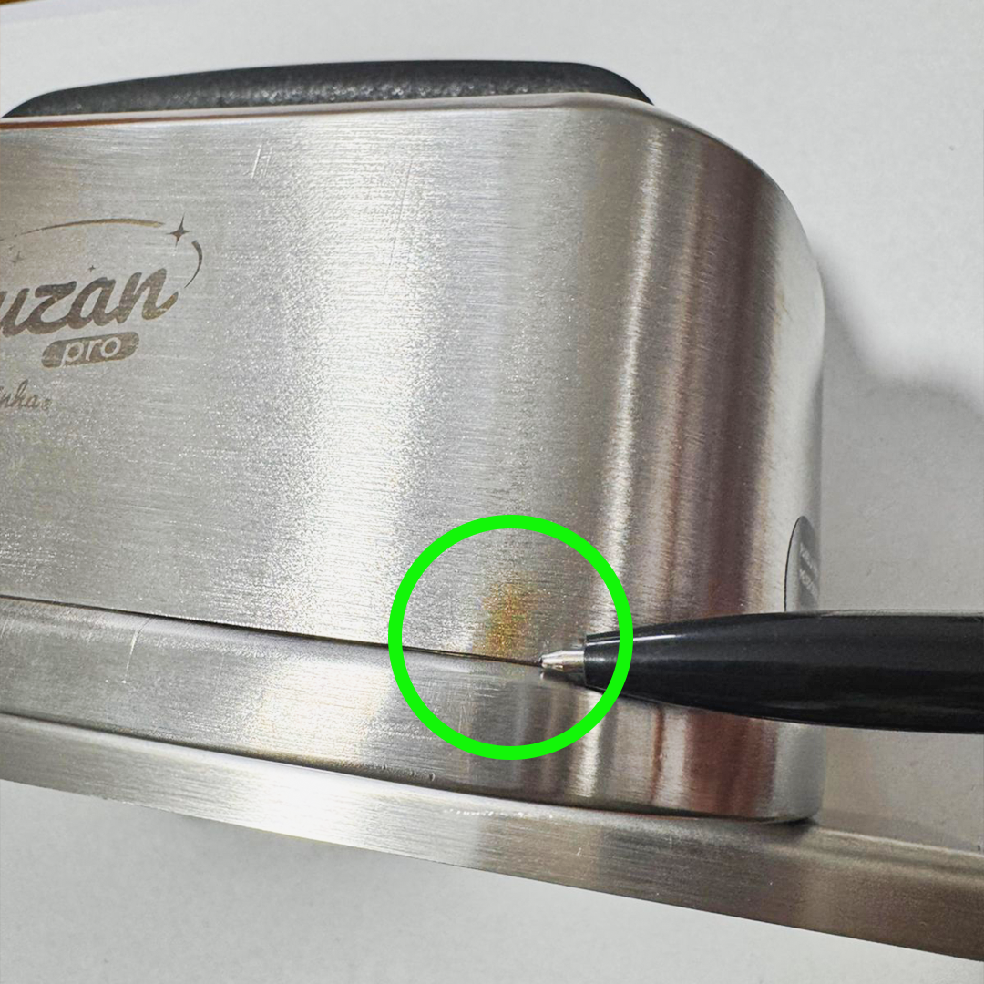 [Defeitos estéticos Nº40] Panela para Mexer Doces Suzan Pro Inox 24cm