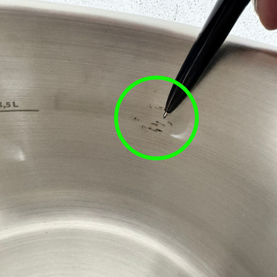 [Defeitos estéticos Nº14] Panela para Mexer Doces Suzan Pro Inox 24cm