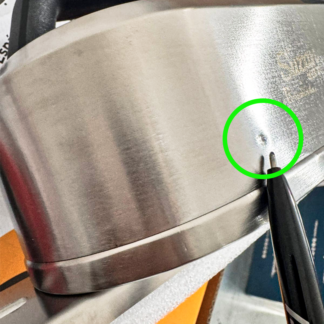 [Defeitos estéticos Nº15] Panela para Mexer Doces Suzan Pro Inox 24cm