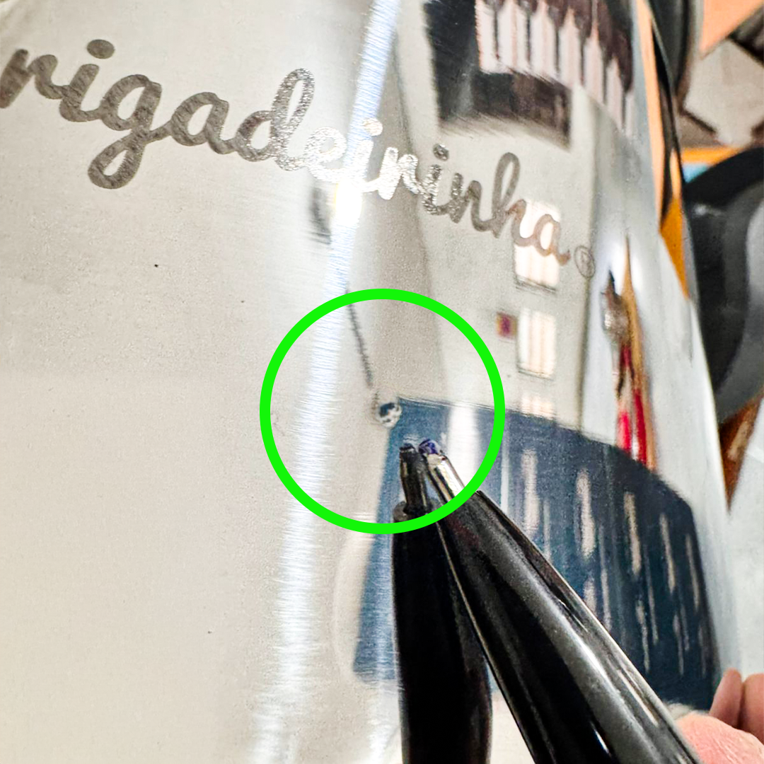 [Defeitos estéticos Nº15] Panela para Mexer Doces Suzan Pro Inox 24cm