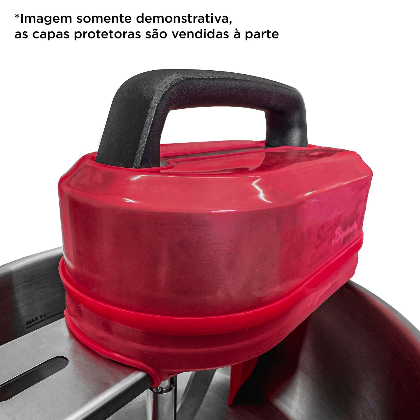 Panela para Mexer Doces Suzan Pro Inox 24cm