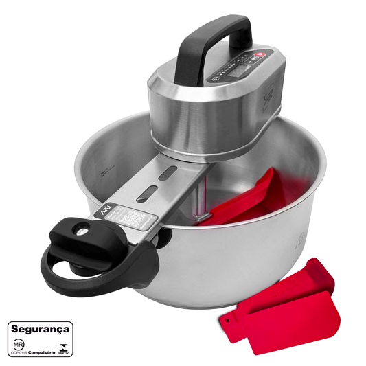 Panela para Mexer Doces Suzan Pro Inox 28cm