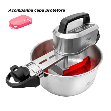 Panela para Mexer Doces Suzan Pro Inox 28cm