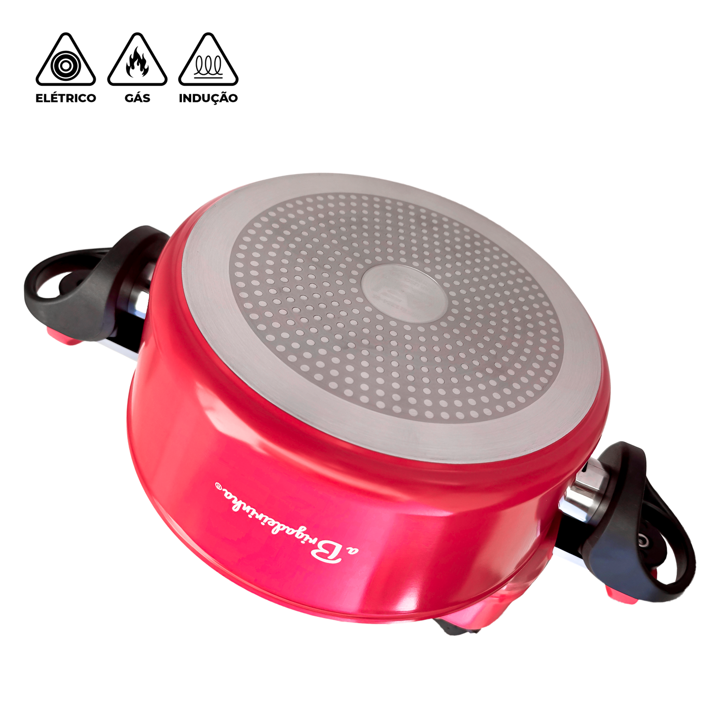 Panela para Mexer Doces Suzan Pro Alumínio 32cm