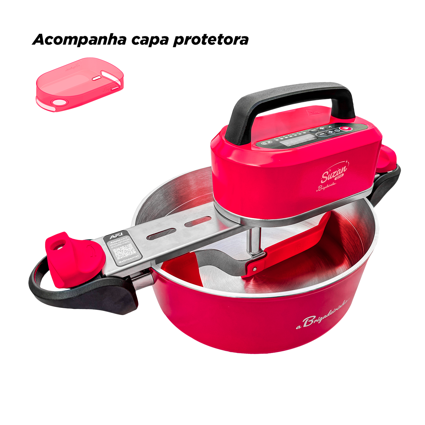 Panela para Mexer Doces Suzan Pro Alumínio 32cm