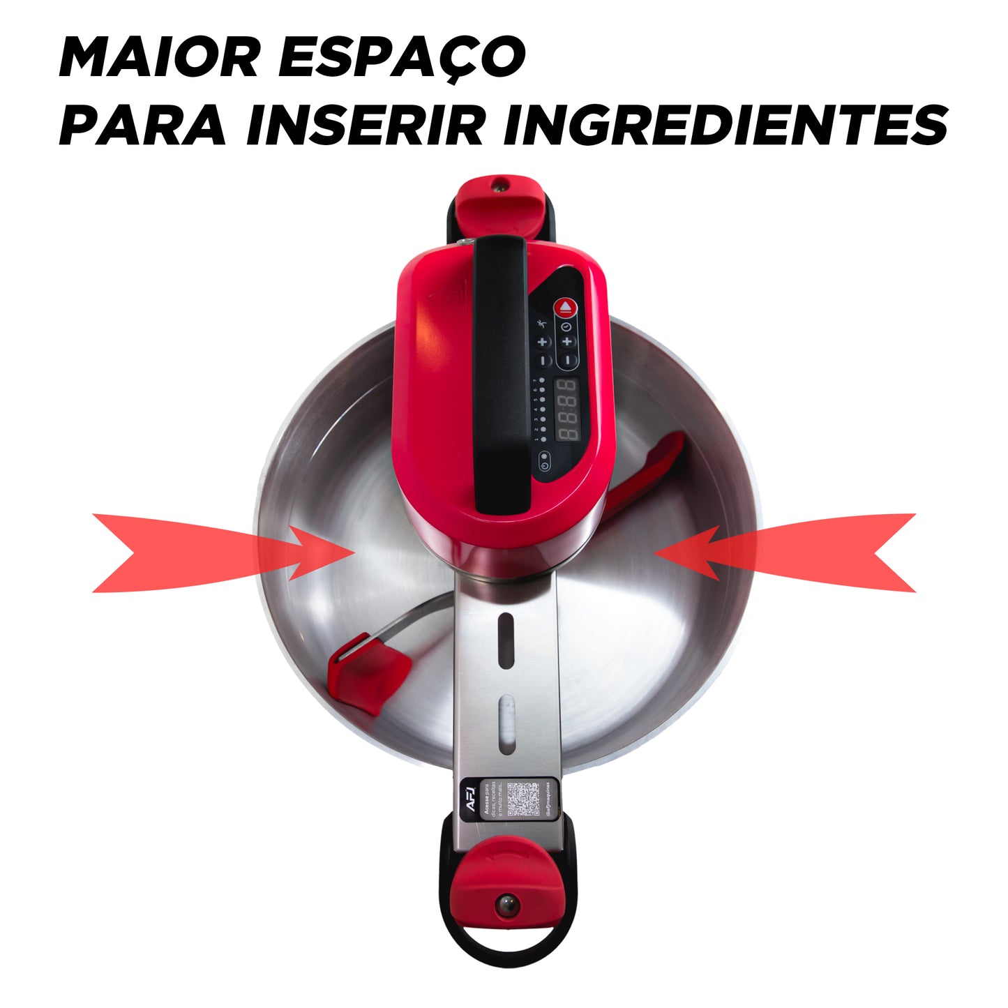 Panela para Mexer Doces Suzan Pro Alumínio 32cm