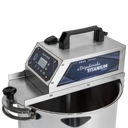 Panela para mexer doces Modelo Titanium Premium 28cm Caldeirão