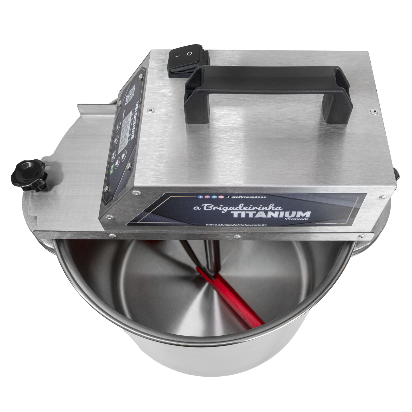 Panela para mexer doces Modelo Titanium Premium 28cm Caldeirão