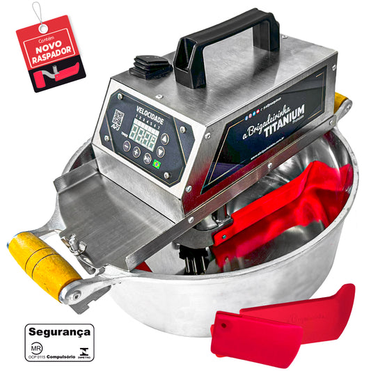 Panela para mexer doces - 32 cm - Titanium Premium