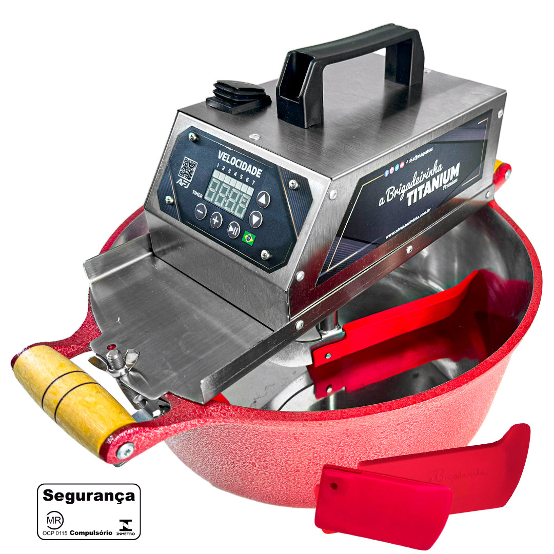 Panela para mexer doces - 32 cm - Titanium Premium