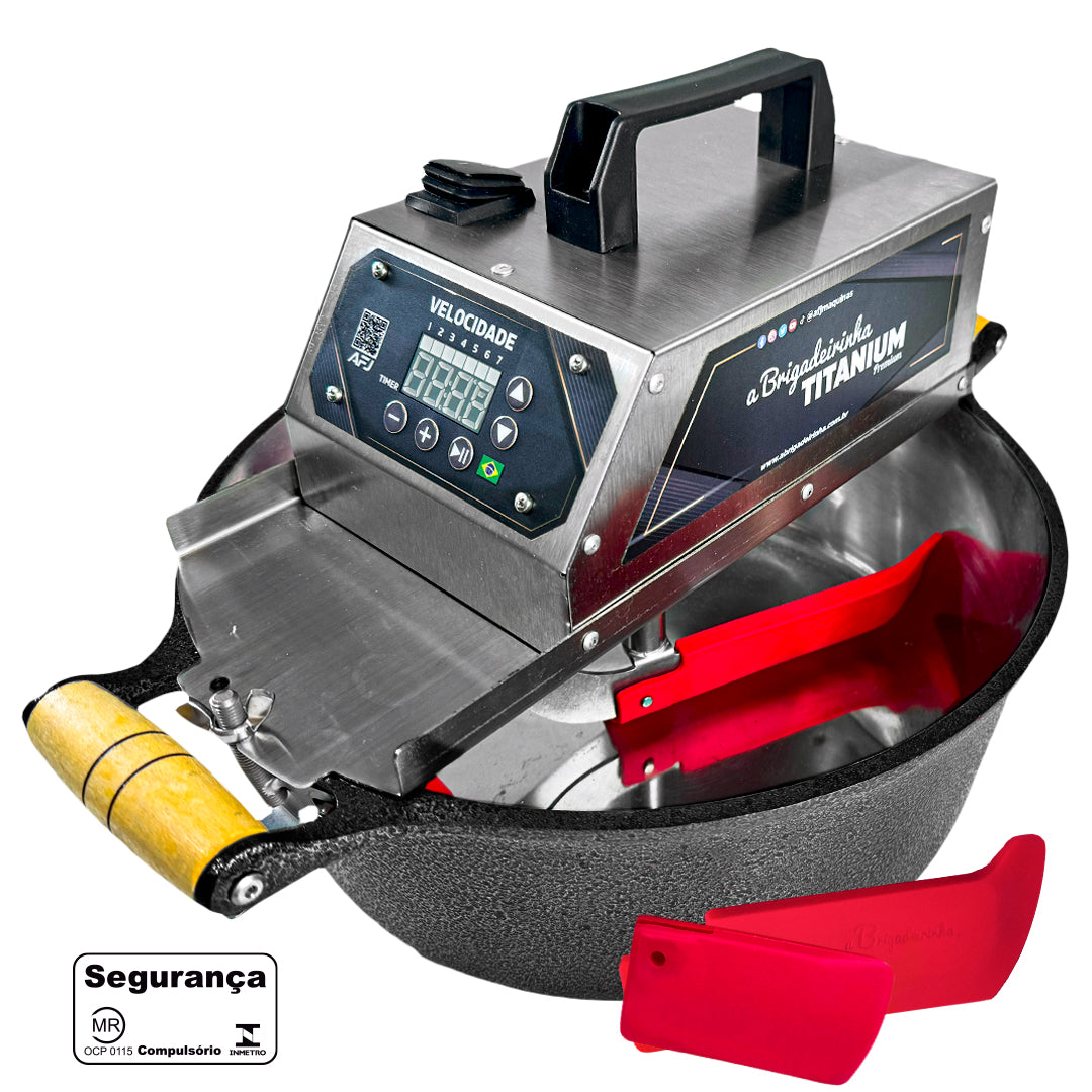 Panela para mexer doces - 36 cm - Titanium Premium