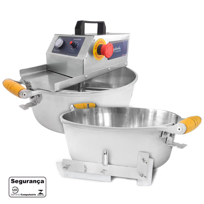 Panela para mexer salgado + doce 36 cm Titanium