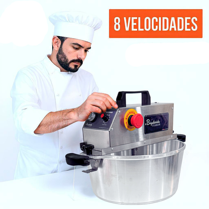 Panela para mexer salgados e doces 32 cm Titanium