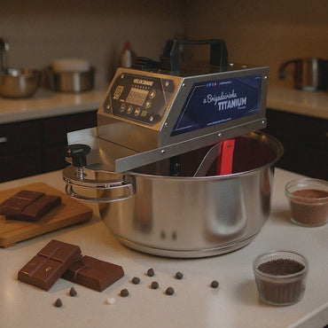 Panela para mexer doces - INOX 28 cm - Titanium Premium